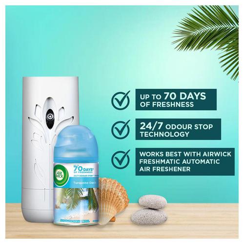 Buy Airwick Automatic Spray Refill - Turquoise Oasis Online at Best Price  of Rs 582.12 - bigbasket
