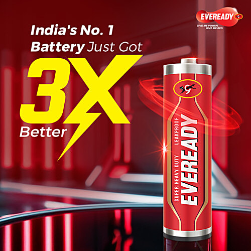 Eveready Carbon Zinc AAA Battery, 2x10 pcs (Multipack) For Regular Drain Devices & Toys