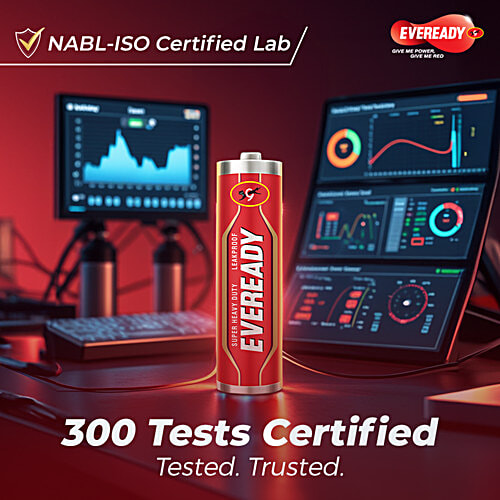 Eveready Carbon Zinc AA Battery, 2x4 pcs (Multipack)