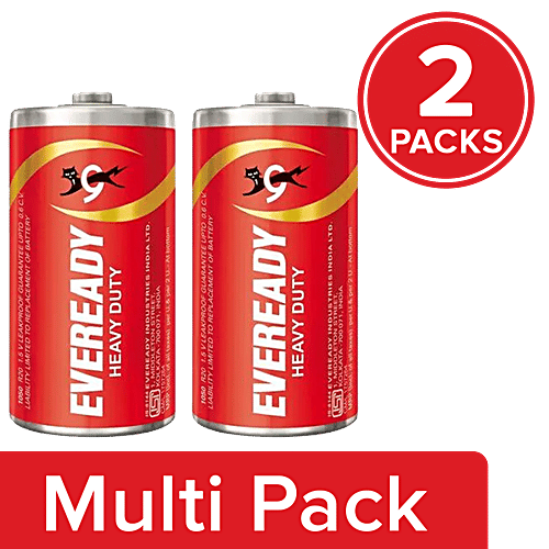 Buy Eveready Carbon Zinc D Size Battery Heavy Duty, 1050 R20 Online