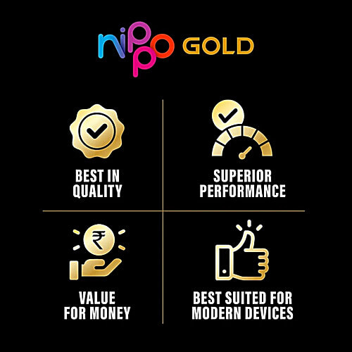 Nippo Battery AAA Gold 15V 4DG, 2 x 10 pcs Multipack 