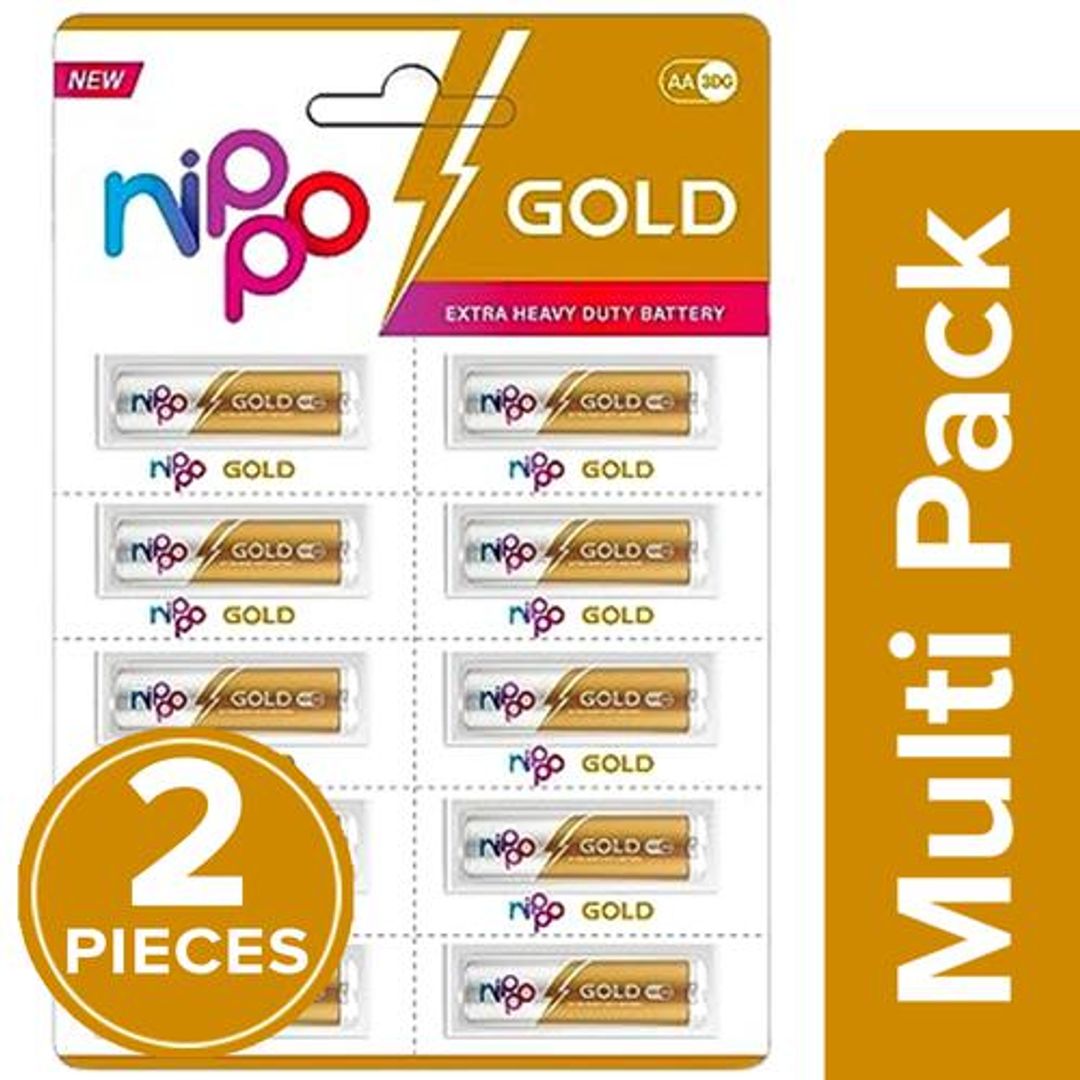 Nippo Battery AA Gold 15V 3DG, 2 x 10 pcs Multipack