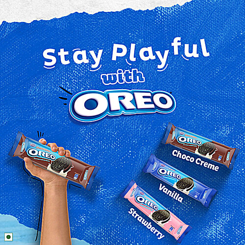 Cadbury Oreo Choco Creme Chocolatey Sandwich Biscuits, 2x255.75 g (Multipack)