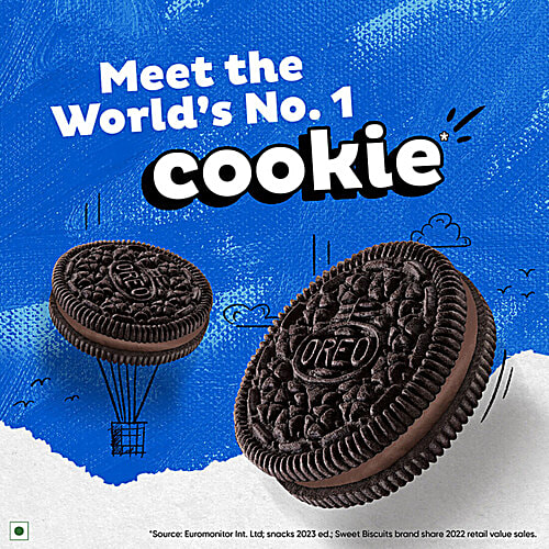 Cadbury Oreo Choco Creme Chocolatey Sandwich Biscuits, 2x255.75 g (Multipack)