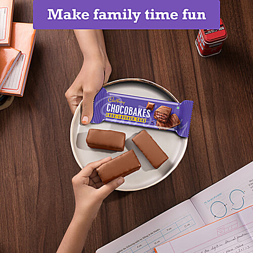 Cadbury Chocobakes Choc-Layered Cakes, 2x114 g (Multipack) Cadbury now in a Cake, Perfect for Sharing with Your Loved ones