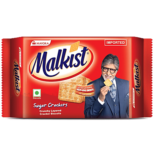 Malkist Sugar Crackers, 5x110 g Multipack 