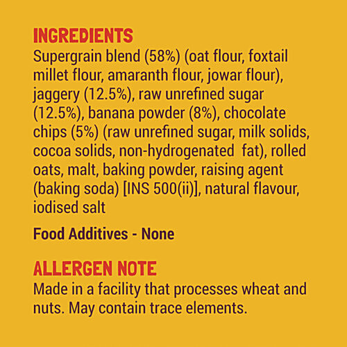 Slurrp Farm Banana Chocochip Pancake Mix - No Maida, Eggless Instant Healthy Breakfast, 3x150 g Multipack 