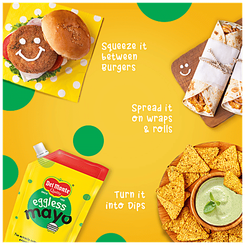 Del Monte Mayonnaise - Eggless Spout, 2x900 g Multipack