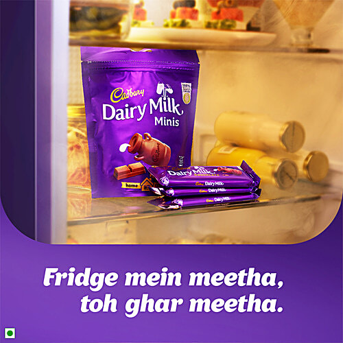 Cadbury Dairy Milk Chocolate Bar - Family Pack, 2 x 123 g (Multipack) 