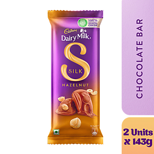 Buy Cadbury Dairy Milk Silk Hazelnut Chocolate Bar Online at Best Price