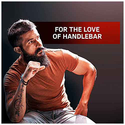 Buy Ustraa Beard Growth Oil 35 ml + Beard & Mooch Wax Strong Hold