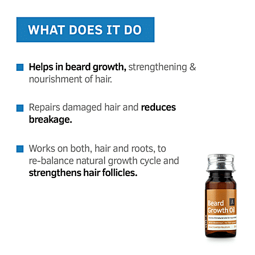 Buy Ustraa Beard Growth Oil 35 ml + Beard & Mooch Wax Strong Hold