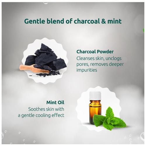 Palmolive Bodywash Charcoal & Mint Shower Gel, 2x400 ml (Multipack) 