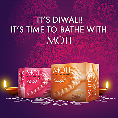 Buy Moti Luxury Bath Soap Gulab Online at Best Price of Rs 240
