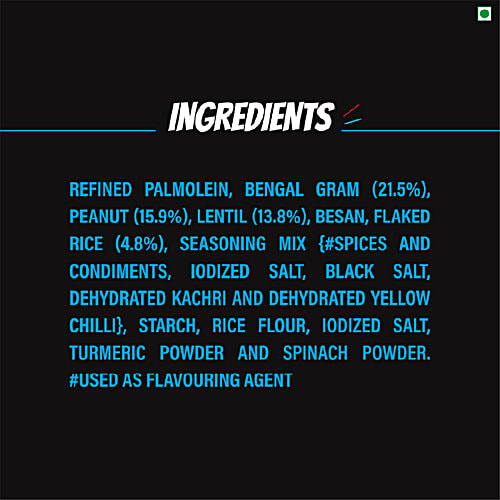 Bingo! Tedhe Medhe - Navrattan Mix, Namkeen Mixture, 3x200 g Multipack