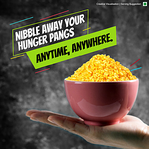 Bingo! Tedhe Medhe - Moong Dal, Namkeen Mixture, 3x200 g Multipack