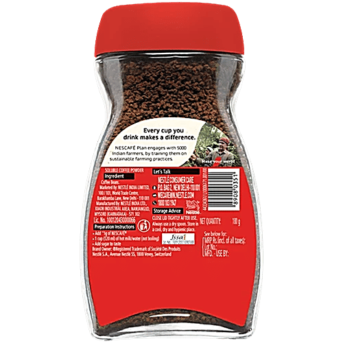 Nescafe Classic 100 Pure Instant Coffee, 2x200 g Multipack of Rs 1280