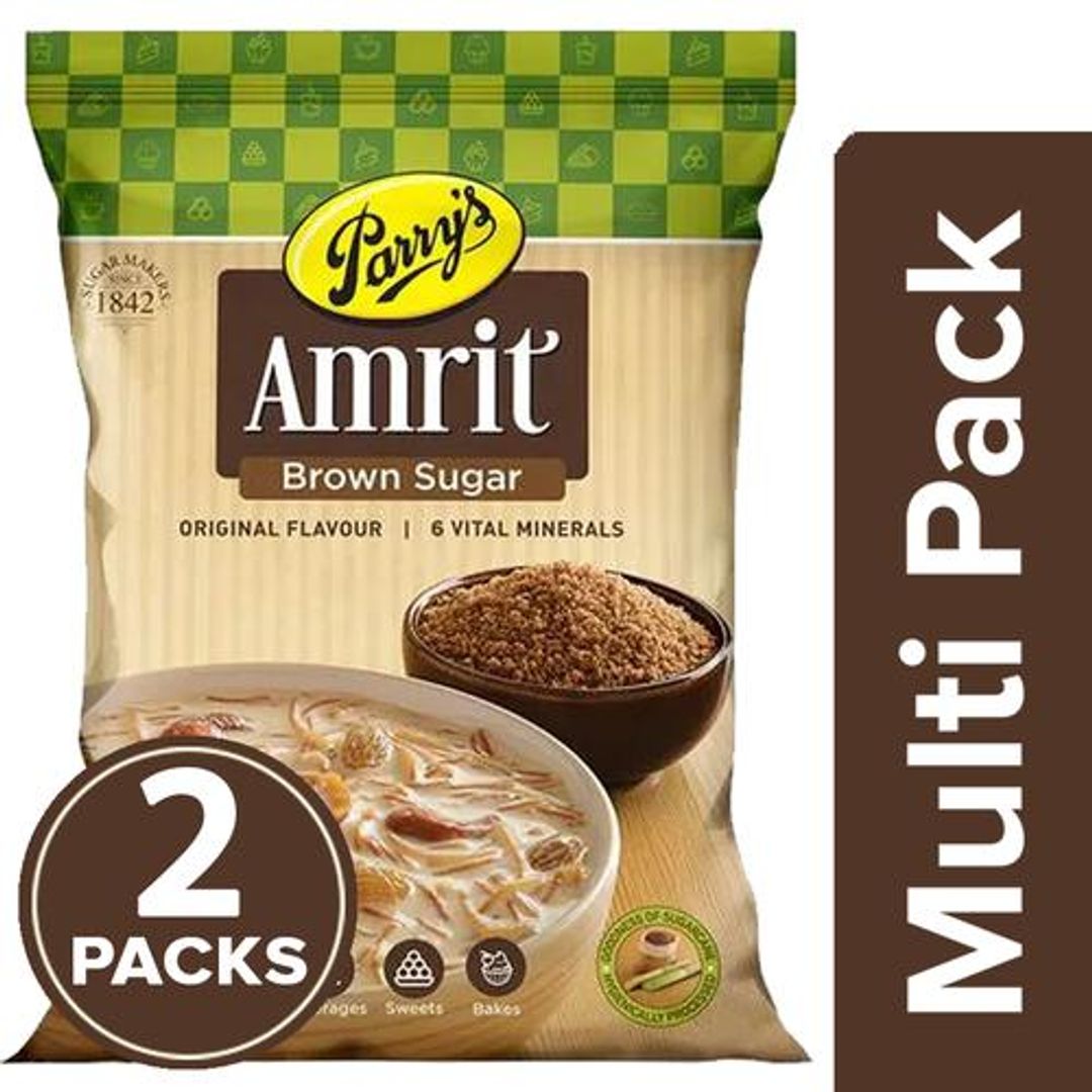 Parry's Amrit - Brown Sugar, 2x500 g Multipack