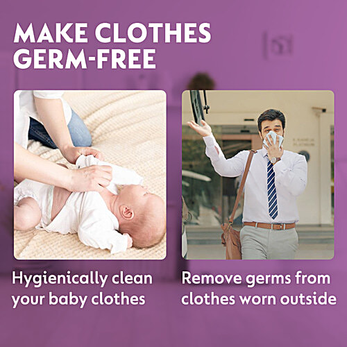 Dettol Laundry Sanitizer Removes Germs, Adds Freshness, For All Fabrics,Spring Blossom, 2 x 480 ml Multipack