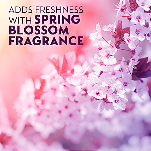 Dettol Laundry Sanitizer Removes Germs, Adds Freshness, For All Fabrics,Spring Blossom, 2 x 480 ml Multipack