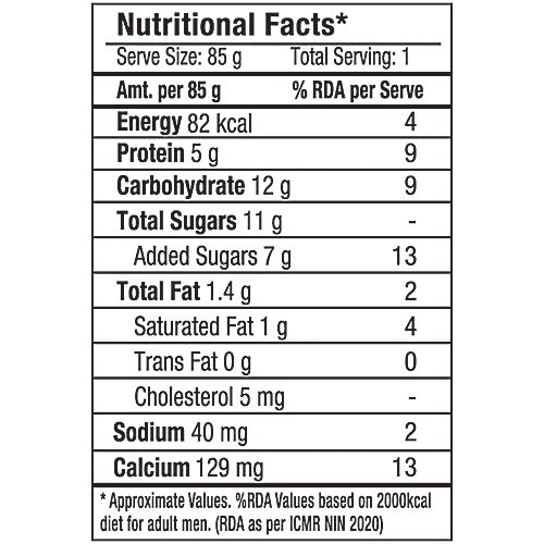Epigamia Alphonso Mango Greek Yogurt, 6 x 85 g Multipack