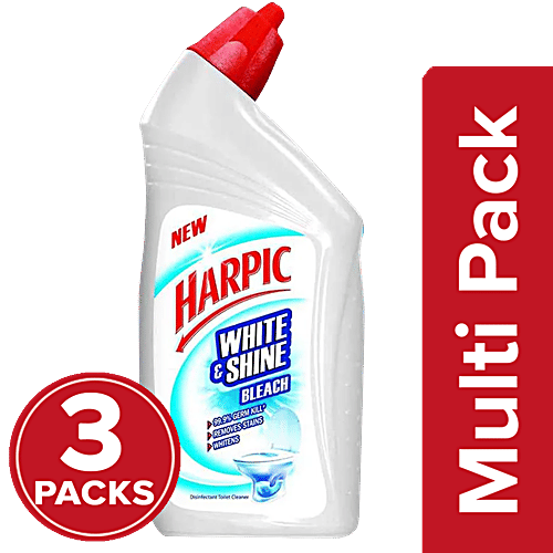 Buy Harpic White & Shine Disinfectant Toilet Cleaner Bleach Online at