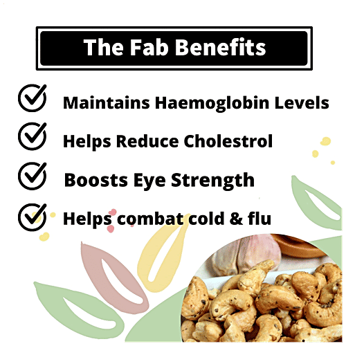 Fabbox Burnt Garlic Cashews, 2x70 g (Multipack) 