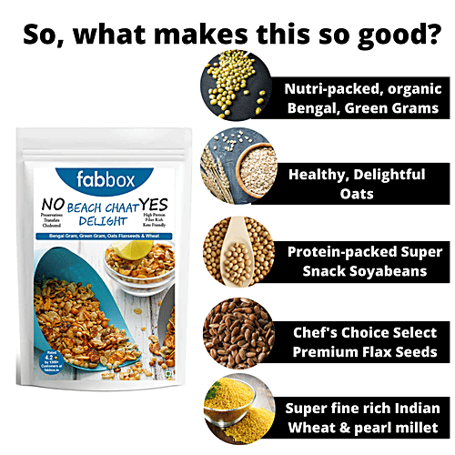 Fabbox Beach Chaat Delight, 3x100 g (Multipack) 