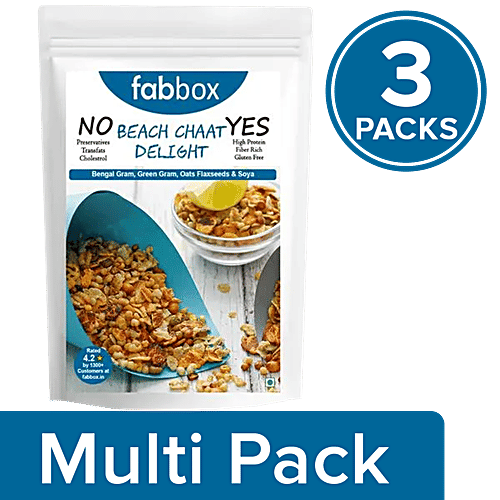 Fabbox Beach Chaat Delight, 3x100 g (Multipack) 