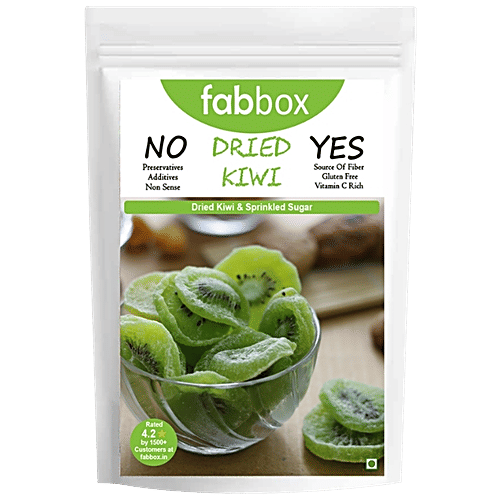 Buy Fabbox Kiwi Dried Fruit, Natural, Healthy, Rich In Vitamins