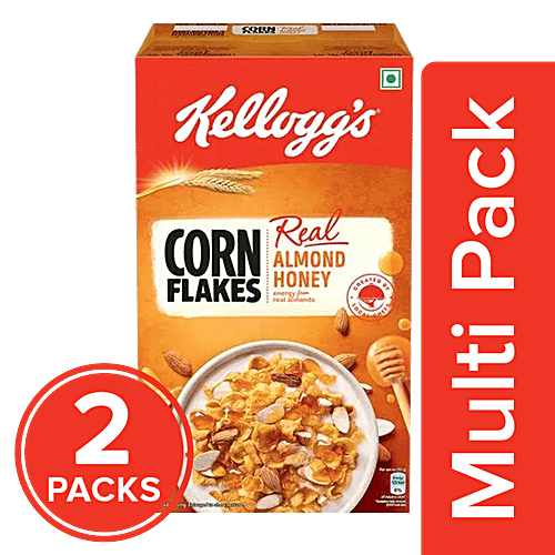 Buy Kellogg's Corn Flakes With Real Almond & Honey Online at Best Price