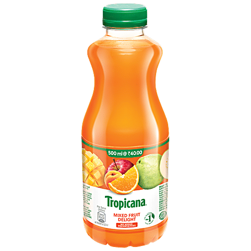 Tropicana Mixed Fruit Delight, 3x500 ml Multipack 