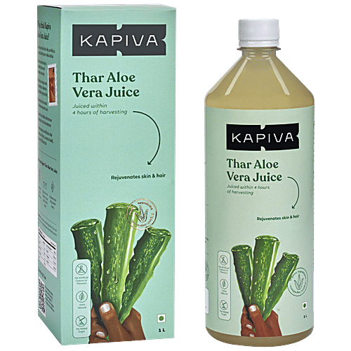 Kapiva Thar Aloe Vera Juice, 2x1 L (Multipack)