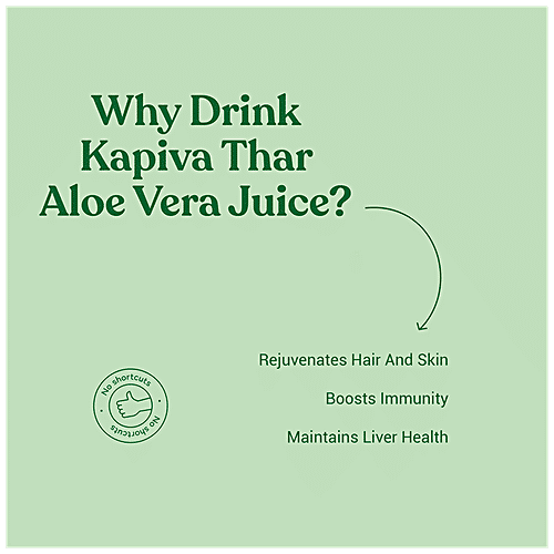 Kapiva Thar Aloe Vera Juice, 2x1 L (Multipack)