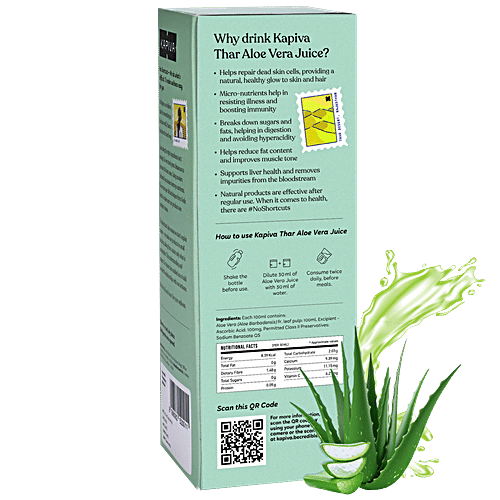 Kapiva Thar Aloe Vera Juice, 2x1 L (Multipack)