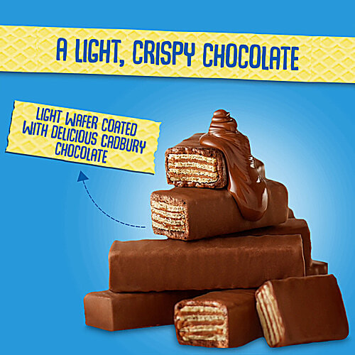 Cadbury Perk Mini Treats Chocolate Coated Wafer Bars, 3x115.5 g (Multipack)