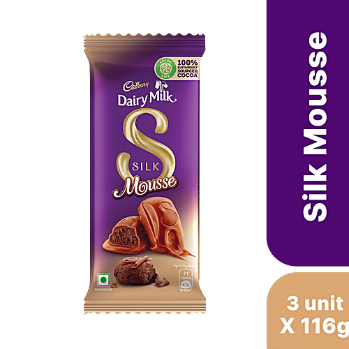 Buy Cadbury Dairy Milk Silk Dairy Milk Silk Mousse Chocolate Bar