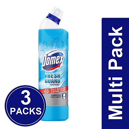 Buy Domex Fresh Guard Disinfectant Toilet Cleaner Liquid Ocean Fresh