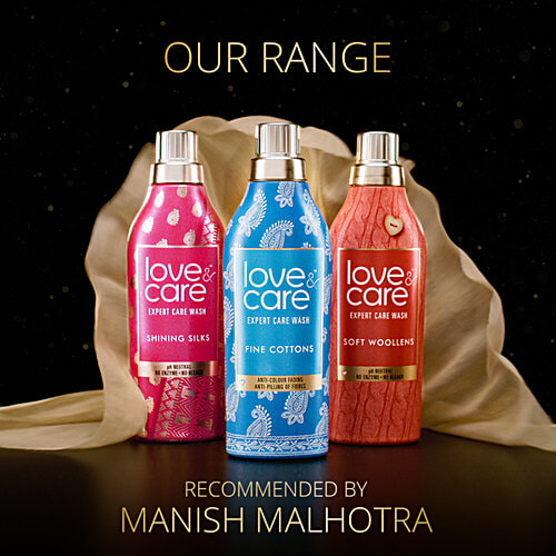 Love & Care Soft Woollens Expert Care Wash Liquid Detergent, 2 x 950 ml Multipack 