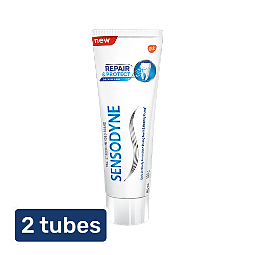 Sensodyne Repair & Protect Sensitive Toothpaste, 2x100 g (Multipack) 