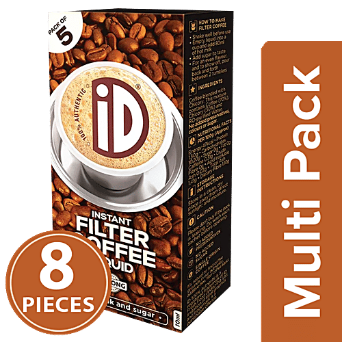 Buy iD Instant Filter Coffee Liquid Strong, Chicory Blend, No