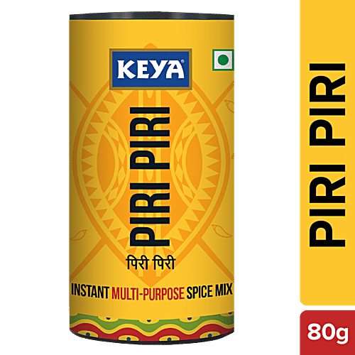 Keya Keya Oregano - Pizza, Italian 80 g Canister + Spice Mix - Piri Piri 80 g, Combo 2 Items