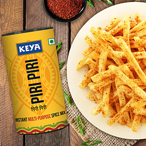 Keya Keya Oregano - Pizza, Italian 80 g Canister + Spice Mix - Piri Piri 80 g, Combo 2 Items