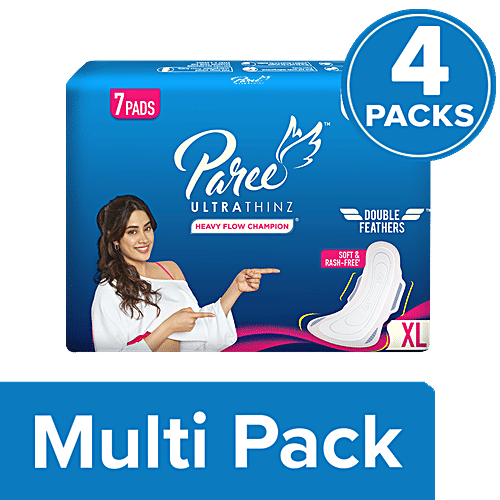 Buy Paree Sanitary Pads Pariz Ultra Thinz XL Online at Best Price of