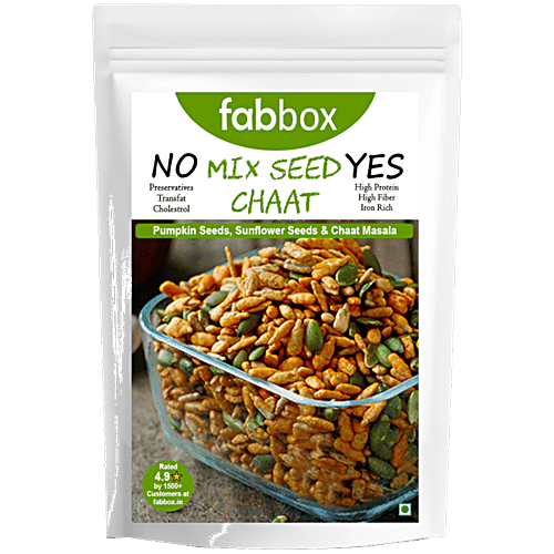 Fabbox Mixed Seed Chaat, 2x160 g (Multipack)