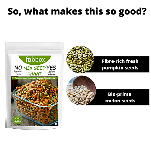 Fabbox Mixed Seed Chaat, 2x160 g (Multipack)