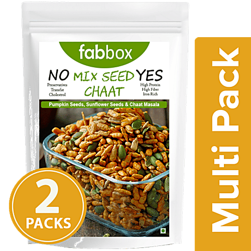 Fabbox Mixed Seed Chaat, 2x160 g (Multipack)