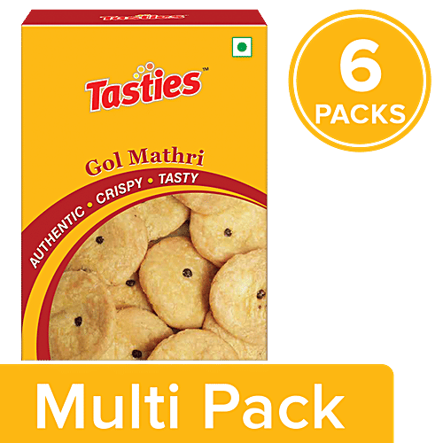 Tasties Gol Mathri, 6x200 g (Multipack)