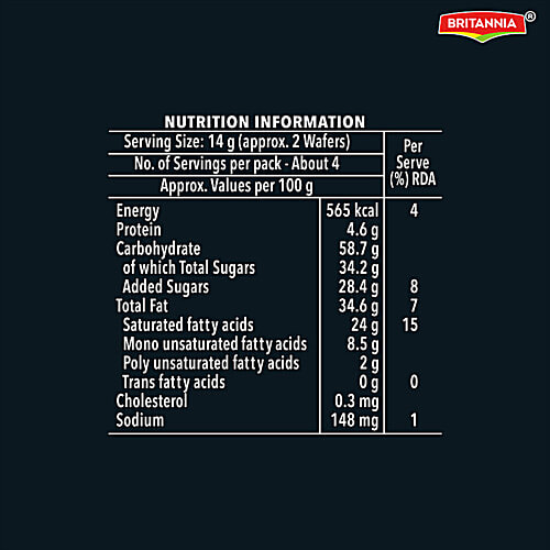 Britannia Treat - Vanilla Wafers, 2x60 g Multipack 