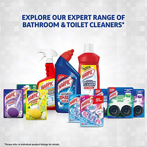 Harpic Power Fresh 6 Toilet Cleaner Rim Block, Floral Delight, 3 x 35 g Multipack 